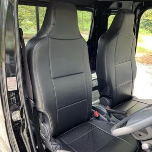 スーパーキャリイ　旧車風　シートカバー　黒　DA16T スーパーキャリイ DA16T シートカバー旧車風 はろーすぺしゃる