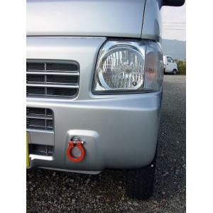 【KAWAI WORKS/カワイ製作所】 牽引フック(Racing hook) フロント 可倒Typ...