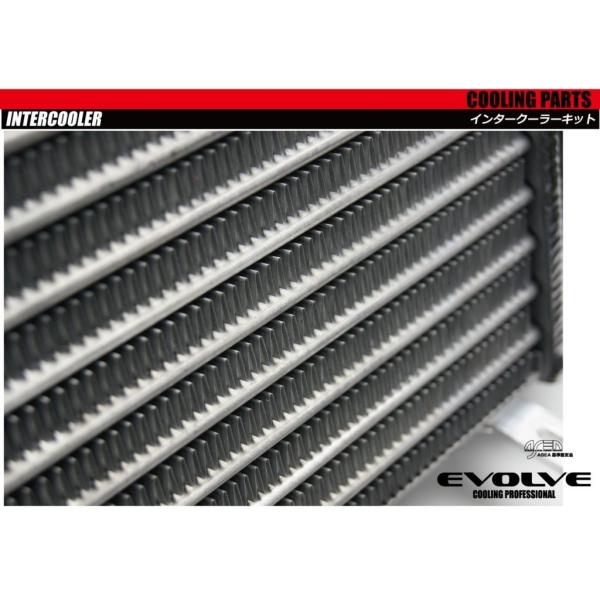 【HPI】 エヴォルブインタークーラーキット 72mm厚 spec.R ホース:青 バンド:ホースバ...