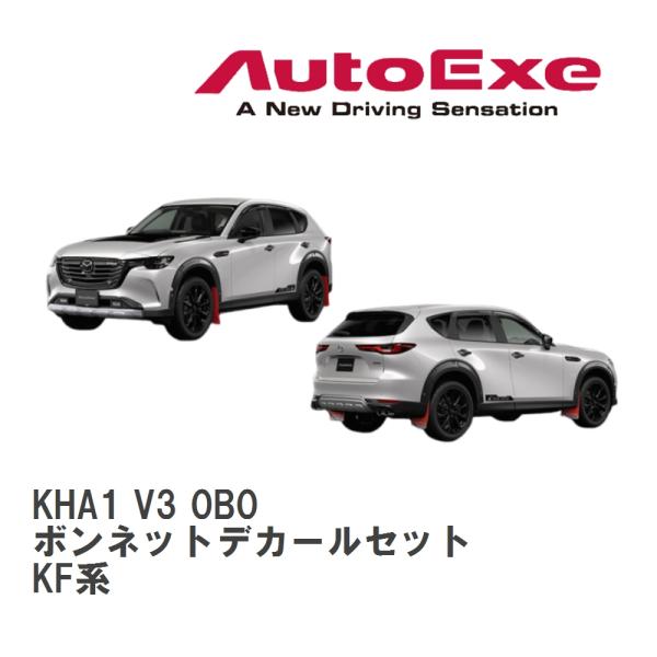 【AutoExe/オートエグゼ】 KH-07 AX スタイリングキット ボンネットデカールセット マ...