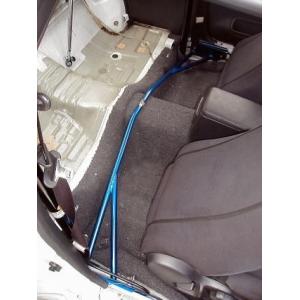 【KAWAI WORKS/カワイ製作所】 フロアバー NISSAN スカイライン BNR32 GT-...