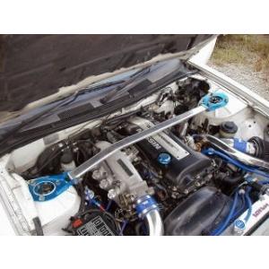 【KAWAI WORKS/カワイ製作所】 フロント ストラットバー オーヴァルシャフトタイプ OS-...