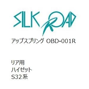 【SilkRoad/シルクロード】 アップスプリング リア ダイハツ ハイゼット S32系 [OBD...