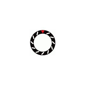 【Defi/デフィ】 レギュラーポジションベゼル Φ60用 黒 [PDF08607G]