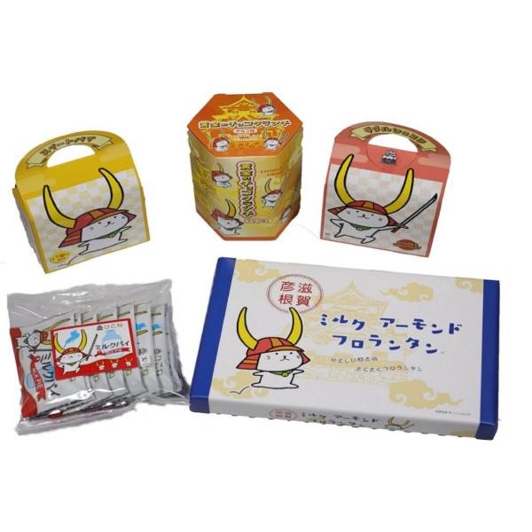 ひこにゃんセット｜ 焼き菓子 ショコラ パイ ミルクパイ バターパイ チョコクランチ クランチ  土...