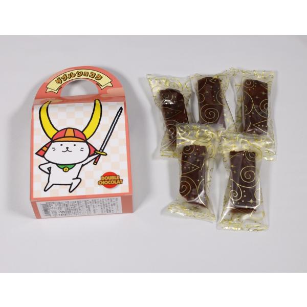 滋賀県ご当地モール　ひこにゃんWショコラケーキ（５個入り）