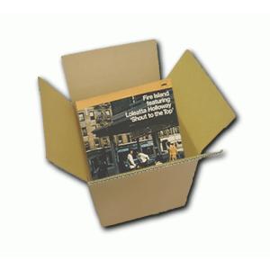 LPレコード〜80枚用【5枚セット 3%off/送料無料】 箱/100サイズ 