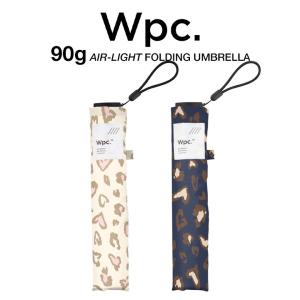 Wpc 折りたたみ傘 超軽量 90g レディース傘 エアライト レオパード Air-light Umbrella Wpc. ワールドパーティー AL-023