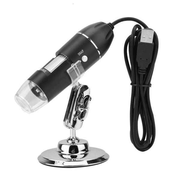 デジタル顕微鏡 usb充電式 LED顕微鏡 50500倍 0.3MP USB拡大鏡 電子顕微鏡 拡大...