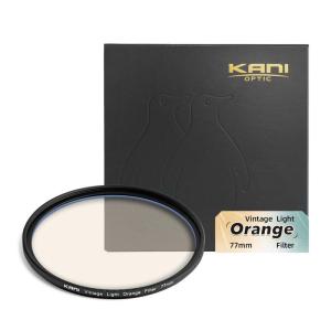 KANI レンズフィルター ヴィンテージライトオレンジ/ビンテージ調 (77mm)｜villageused