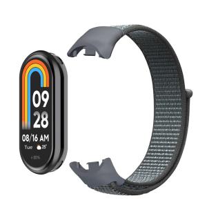 LuFiYa 交換バンド Xiaomi Smart Band 8 対応 交換ベルトMi スマートバンド 8 いナイロン素材スポーツループベル
