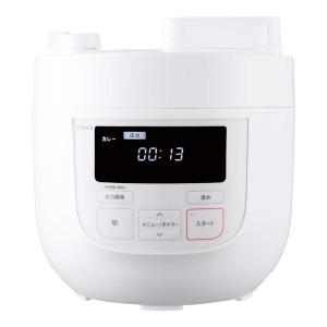 シロカ 電気圧力鍋 SP-4D131 ホワイト圧力/無水/蒸し/炊飯/温め直し/大容量｜villageused