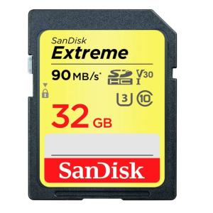 Extreme サンディスク Sandisk SDHC 32GB メモリーカード UHS-1 V30 U3