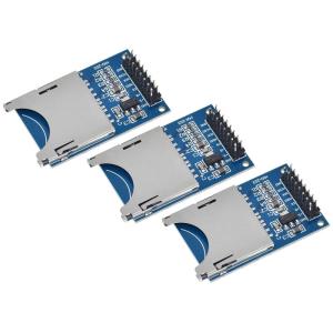 オーディオファン SDカードスロット 51mm × 31mm × 11mm SDカード用 ソケット リーダー モジュール Arduino用