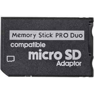 willatram microSD → メモリースティック Pro Duo 変換アダプタ 32GB対応 バルク品｜villageused