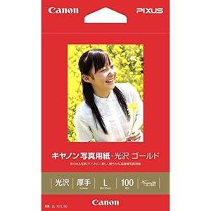 キヤノン 写真用紙 光沢 ゴールド L判 100...の商品画像