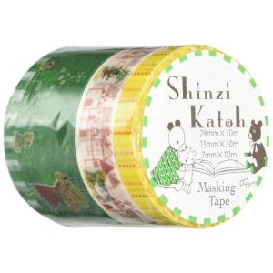 シール堂 Shinzi Katoh マスキングテープ ストーリーセット pinocchio ks-mt-20011