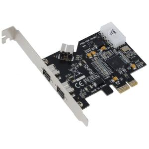SEDNA - PCI-Express IEEE 1394b FireWire 3ポートコントローラーカード (外部2個 + 内部1個)｜villageused