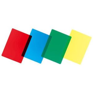 共栄プラスチック 色透明下敷 NO.8712-B 青