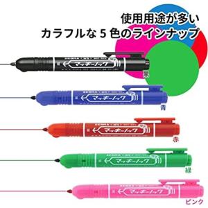 ゼブラ 油性マーカー マッキーノック細字 赤 ...の詳細画像2