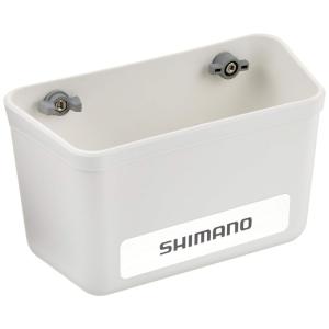 シマノ(SHIMANO) クーラーサイドポケット ハード ホワイト AB-055P｜villageused
