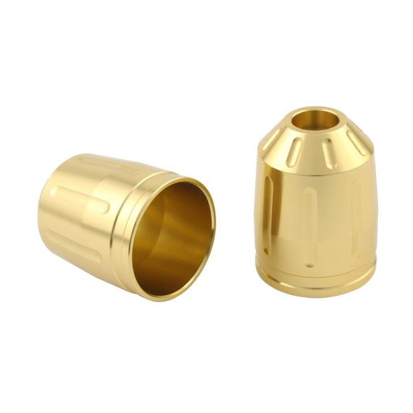 ポッシュ(POSH) バイク用品 ウルトラヘビーバーエンドタイプ2アウターカバーのみ 2個入り M8...