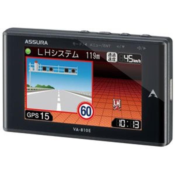 セルスター GPS内蔵 レーダー探知機CELLSTAR ASSURA(アシュラ) VA-810E