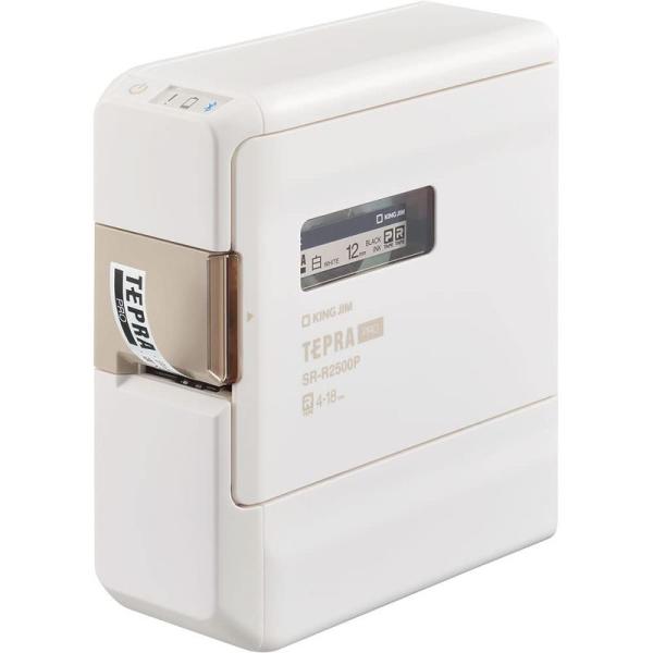キングジム(Kingjim) ラベルプリンター スマホ専用 「テプラ」PRO SR-R2500P (...
