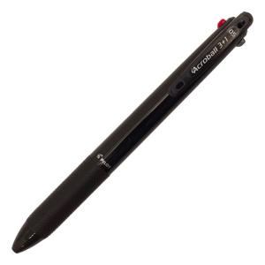 PILOT 多機能ペン アクロボール3+1 3色ボールペン(黒・赤・青) 0.5mm+シャープブラック BK