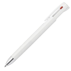 ゼブラ 多色ボールペン ブレン 3C 0.5mm 白 パック入 P-B3AS88-W