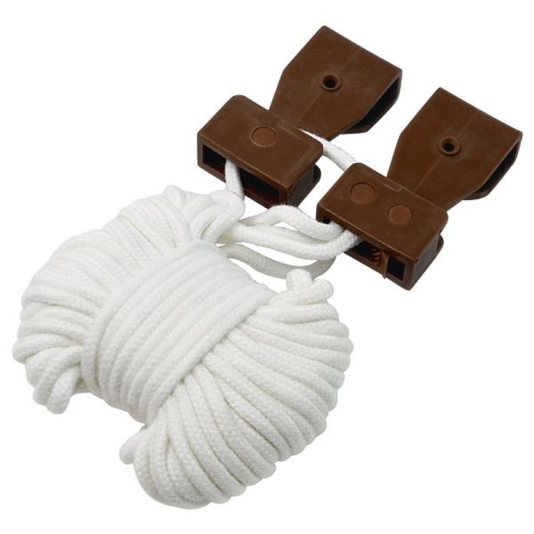 二村製簾 簾 巻き上げ器 ブラウン 176×180cm以下用 NO.180