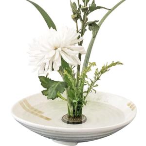 生け花 花器 アクリル水盤剣山セット プレミアムカラー 池坊 自由花