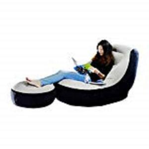 空気 で 膨らむ ソファ 体に フィット する SOFA ボトル スタンド オットマン 付属 セット おしゃれ 大人 MI-LISOFA