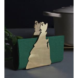 50%OFF ナプキンホルダー 真鍮 ラベンダーおばさん エルサベスコフ