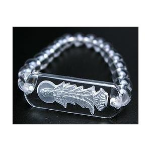 ブレスレット 観音様水晶 パワーストーン 龍山寺 祈願済