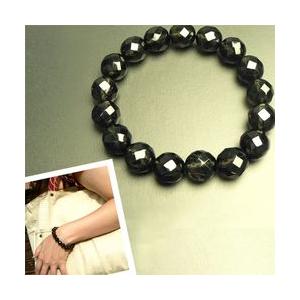 ブレスレット 煙水晶スモーキークォーツ パワーストーン 龍山寺 祈願済