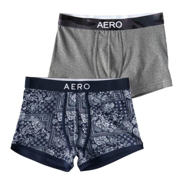エアロポステール AEROPOSTALE メンズ Men's ボクサーパンツ 2枚セットBandan...