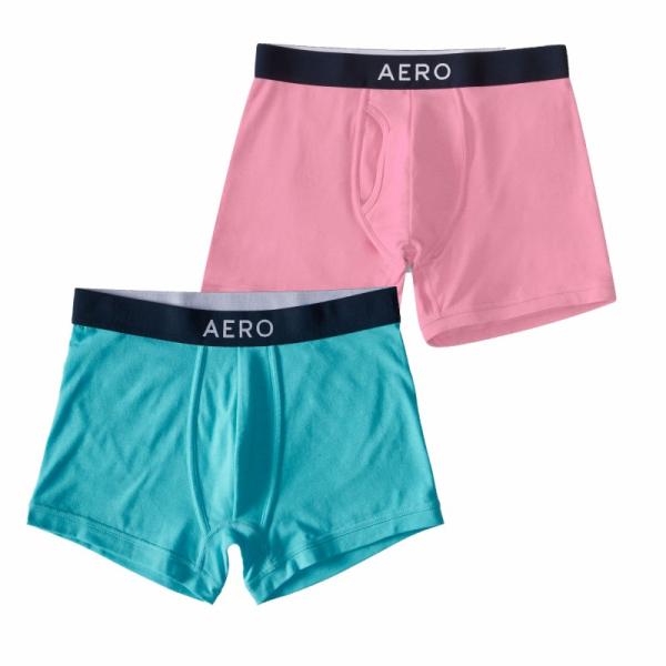 エアロポステール AEROPOSTALE メンズ Men&apos;s ボクサーパンツ 2枚セットLogo K...