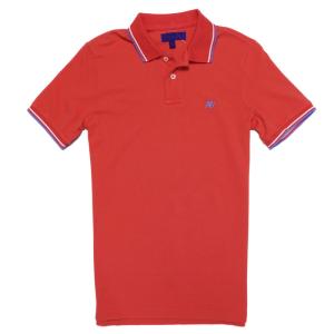 エアロポステール AEROPOSTALE メンズ Men's 半袖 ポロシャツ A87 Tipped Logo Piqu233; Polo ベイクド ピーチ Baked Peach｜vinaoutfitters