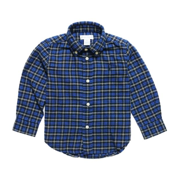 ラルフローレン RALPH LAUREN ベビー 男の子 長袖 シャツ Plaid Cotton T...