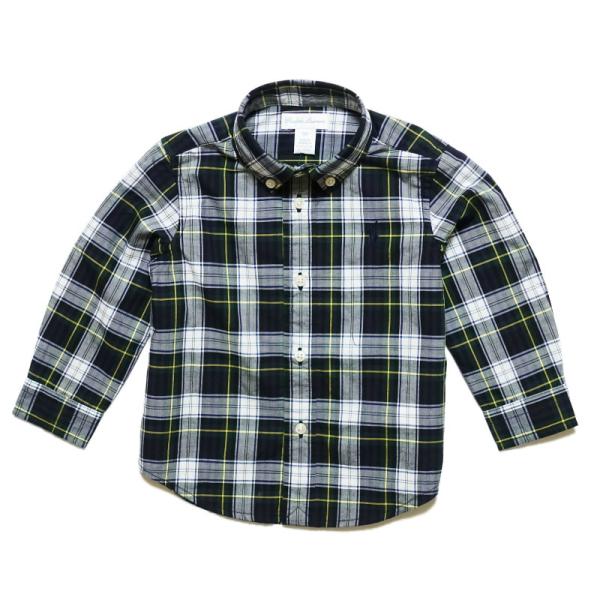 ラルフローレン RALPH LAUREN ベビー 男の子 長袖 シャツ Plaid Cotton P...