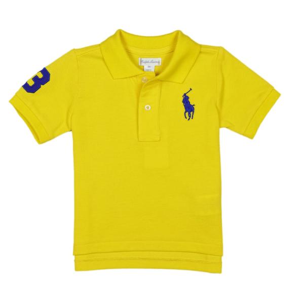 ラルフローレン RALPH LAUREN ベビー 男の子 半袖 ポロシャツ Cotton Mesh ...