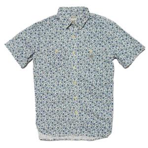 (デニム&サプライ ラルフローレン)Denim&Supply Ralph Lauren 半袖シャツ Floral Slub Cotton Shirt マイヤーズプリント Myers Print｜vinaoutfitters