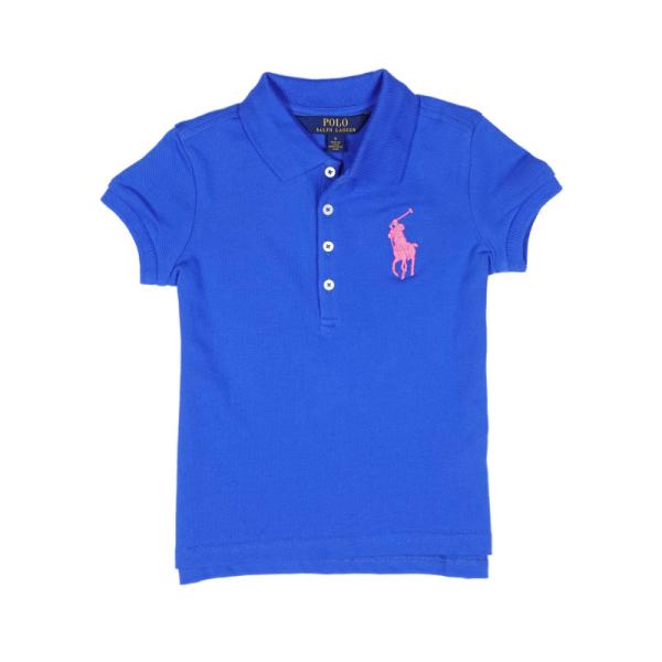 ポロ ラルフローレン POLO RALPH LAUREN ガールズ Girls 半袖 ポロシャツ B...