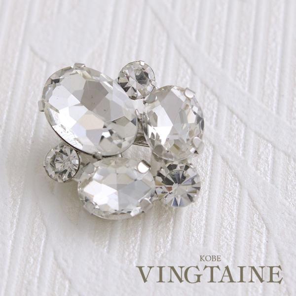 ビジューストーンミニブローチ 大人っぽい お洒落 卒業式 入学式 BR-104 アクセサリーSHOP...