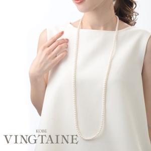 ヴァンテーヌ ネックレス パール 2連 入学式 卒業式 入園式 華やか