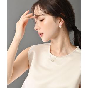ネックレス 一粒 パール 12mm スワロフス...の詳細画像2