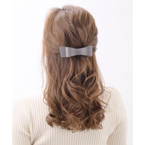 バレッタ リボン (L) シンプル オフィス ...の詳細画像4