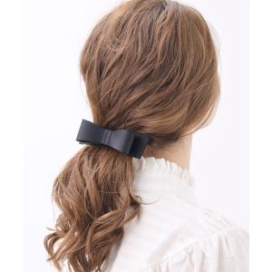 バレッタ リボン (L) シンプル オフィス ...の詳細画像5