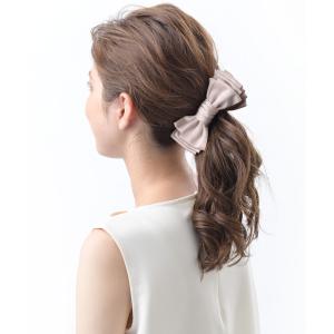 レイヤードリボンバナナクリップ リボン ヘアク...の詳細画像3